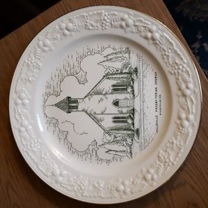 Homer Laughlin collectable church series plate